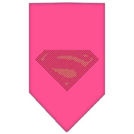UNCONDITIONAL LOVE Super! Rhinestone Bandana Bright Pink Small UN760797